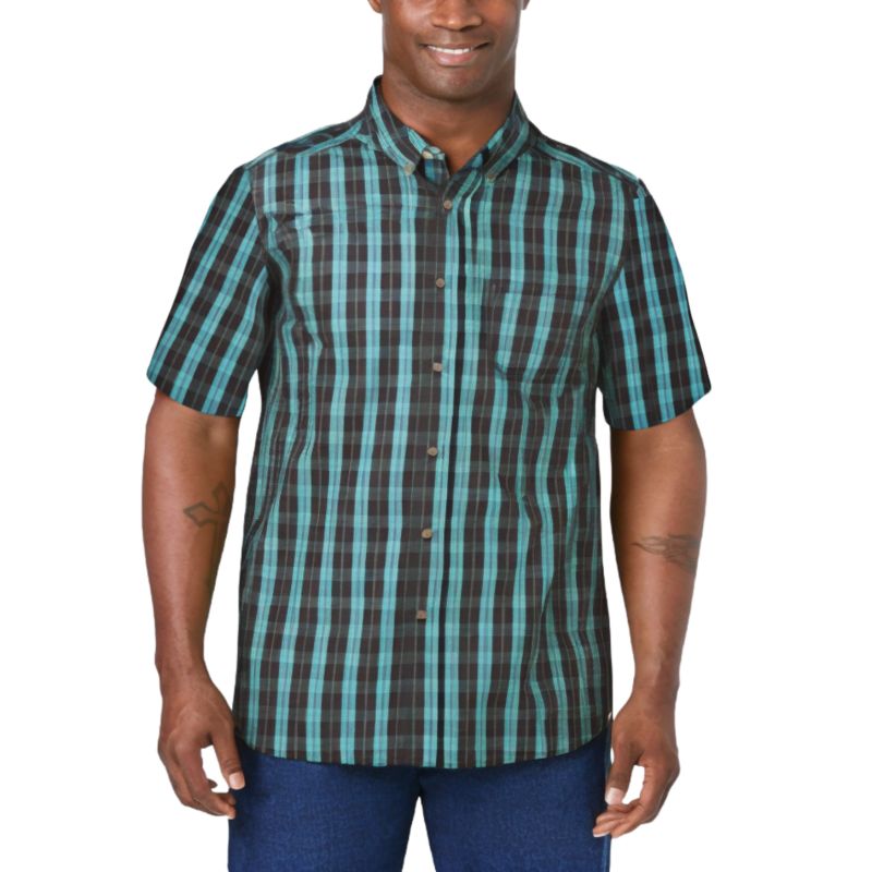 Men's Short Sleeve Wrinkle-Free Sport Shirt