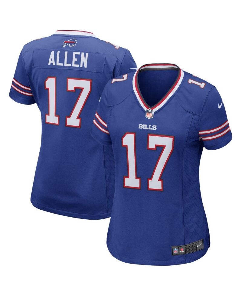 Women's Josh Allen Royal Buffalo Bills Game Jersey