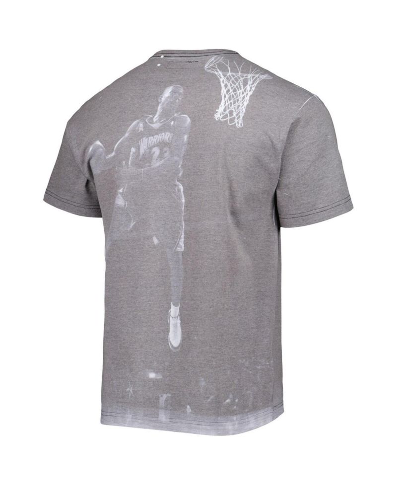 Men's Jason Richardson Gray Golden State Warriors Above The Rim Sublimated T-shirt