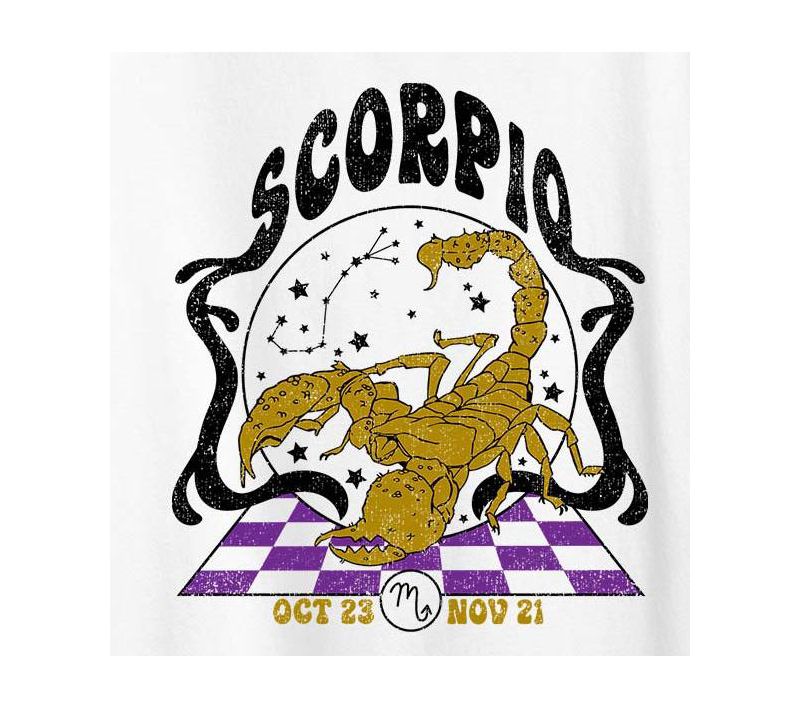 Zodiac Scorpio Plus Size Graphic T-Shirt