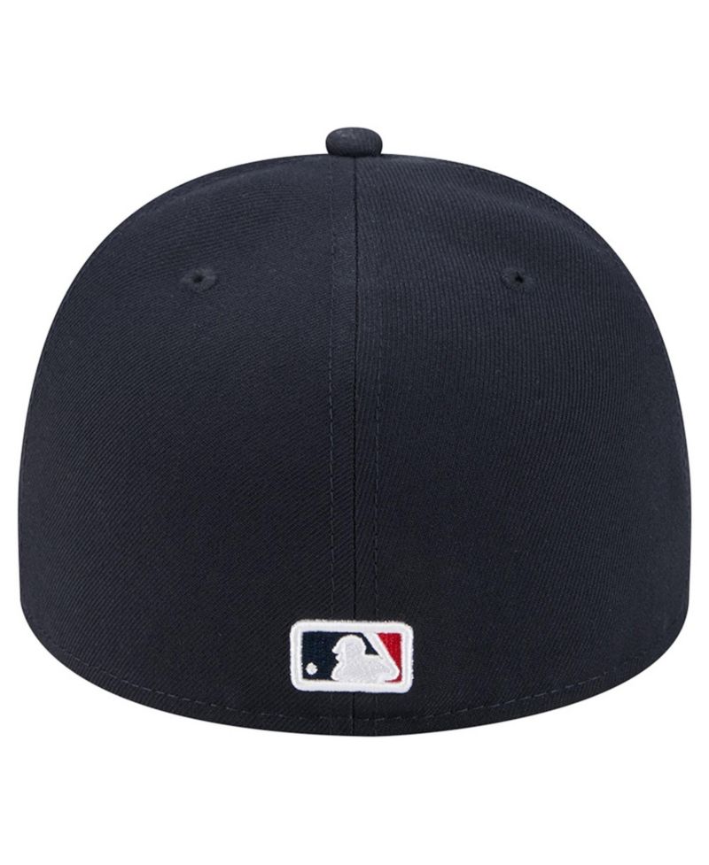 Men's Navy Boston Red Sox Cartoon A-Frame 59FIFTY Fitted Hat