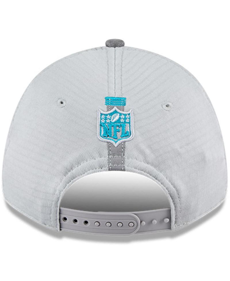 Men's Gray Jacksonville Jaguars 2024 NFL Training Camp 9FORTY Adjustable Hat