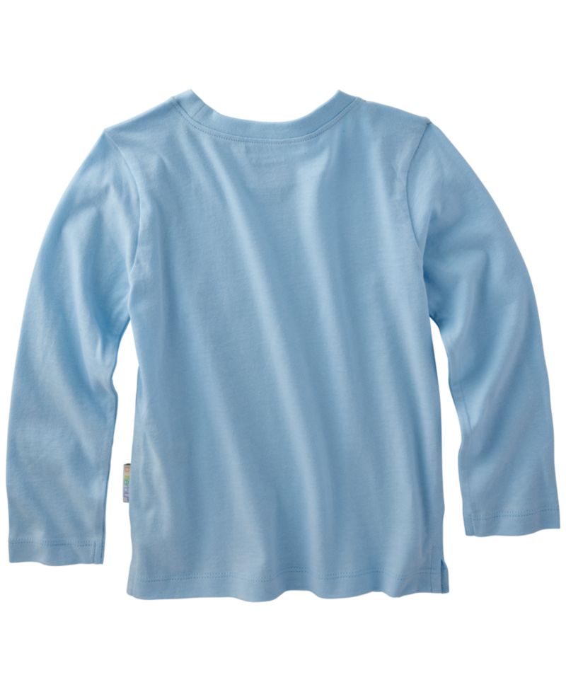 Baby Boys' or Baby Girls' Round Neck Long-Sleeve T-Shirt, 5-Pack
