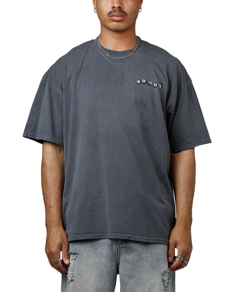 Men's Break T-Shirt - Washed Charcoal S