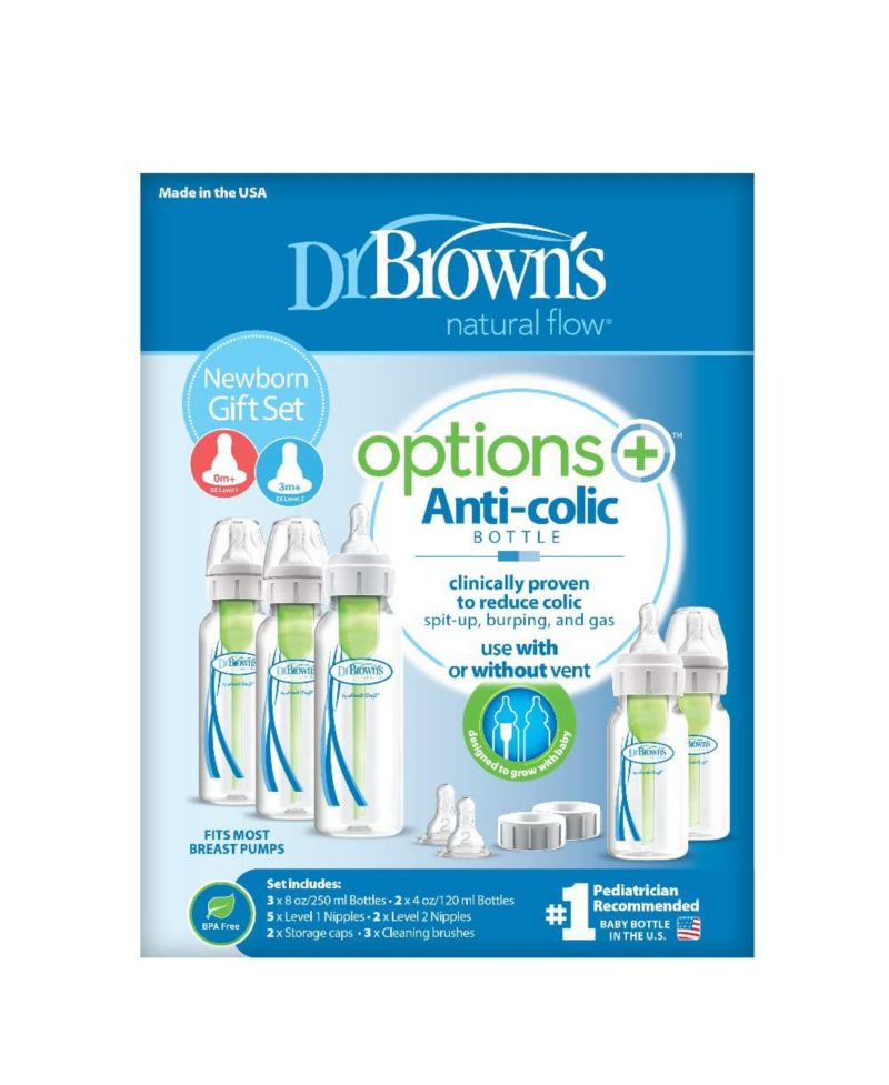 Baby 17 Piece Anti-Colic Options+ Baby Bottle Newborn Feeding Set