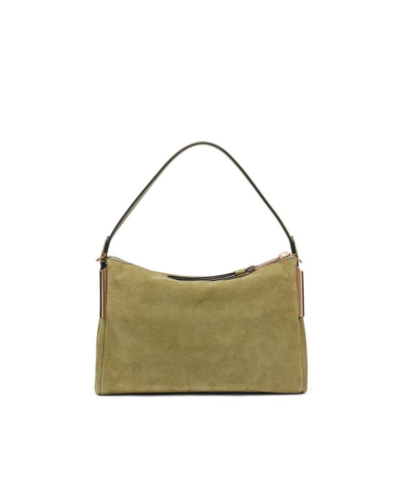 Valerie Large Suede Crossbody Handbag