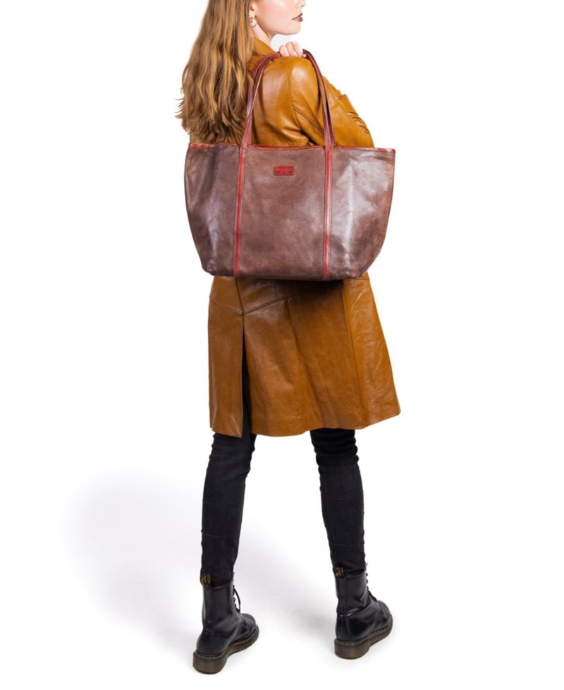 Alder Large Leather Tote Bag