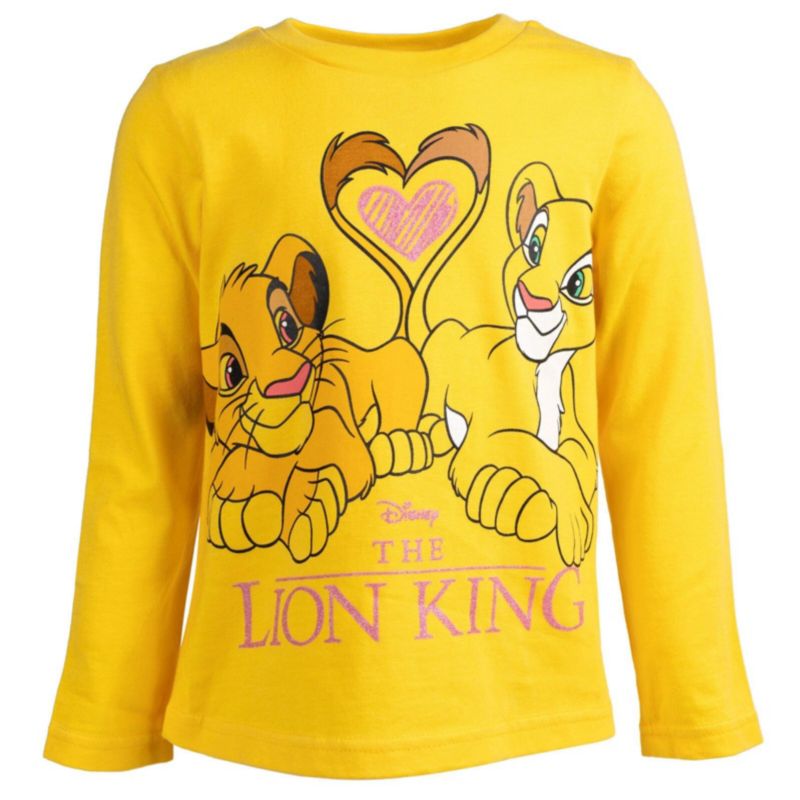 Girl's (2T-12) Disney Nala Simba 2 Pack T-Shirts