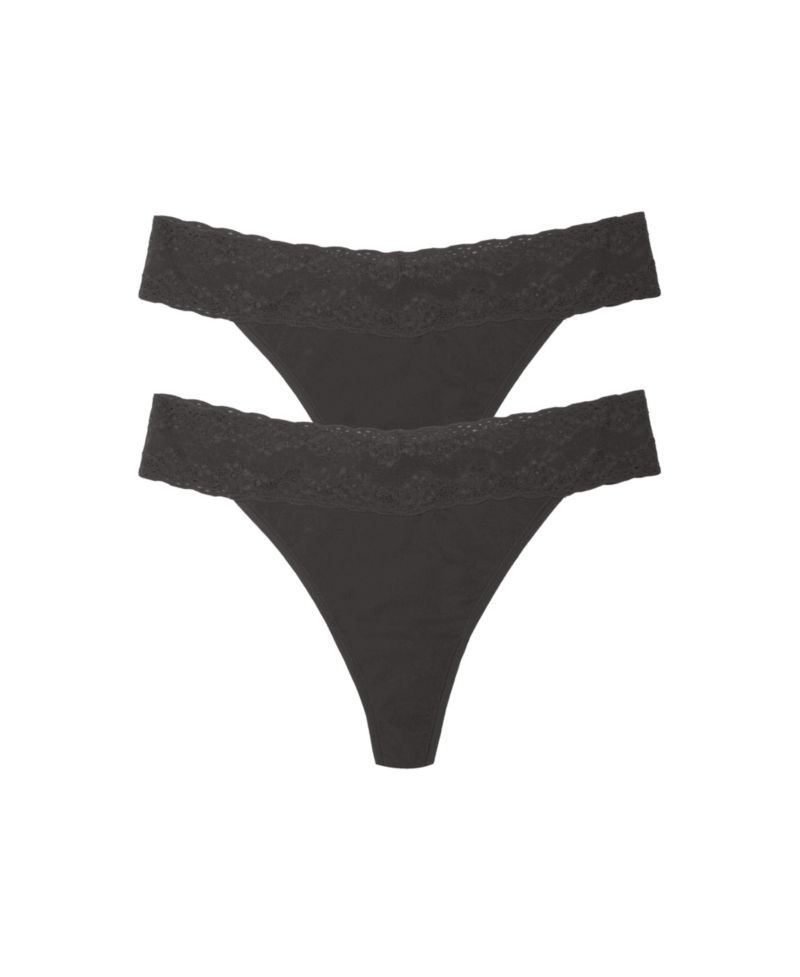 Women's Bliss Perfection One Size Thong 2-Pack