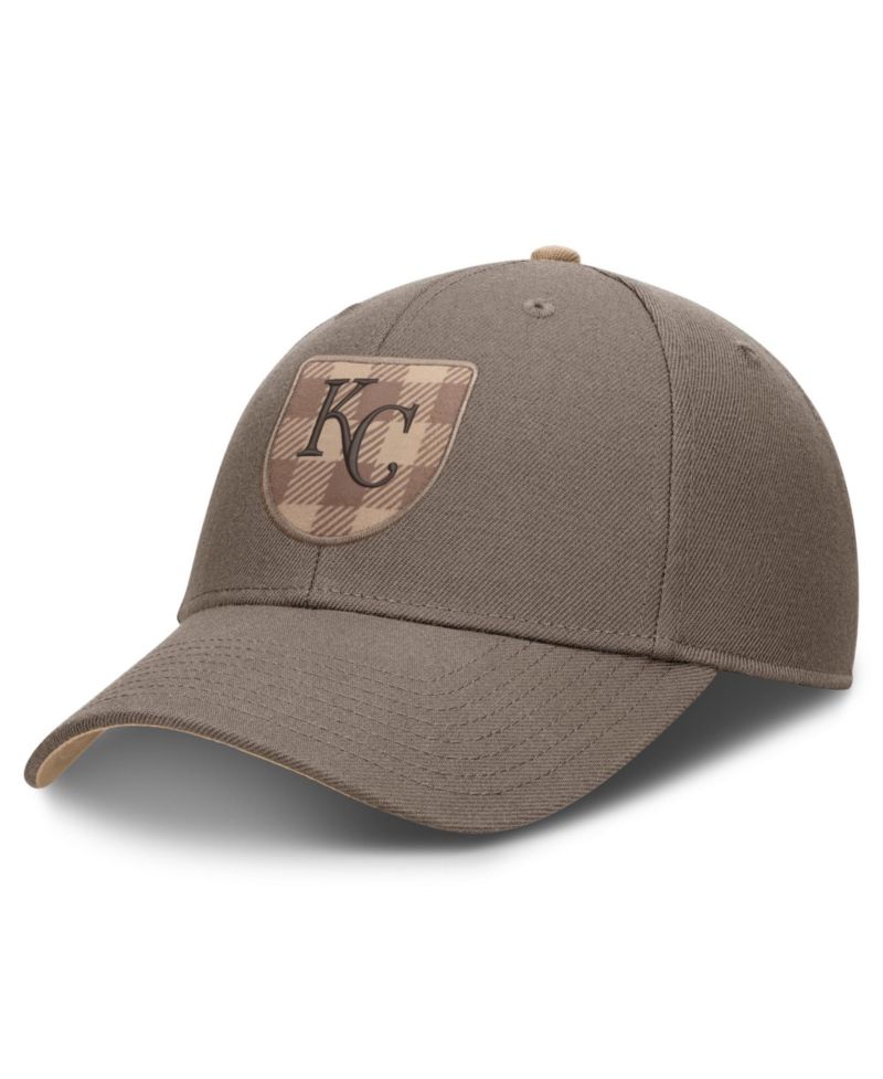 Men's Brown Kansas City Royals Statement Rise Adjustable Hat