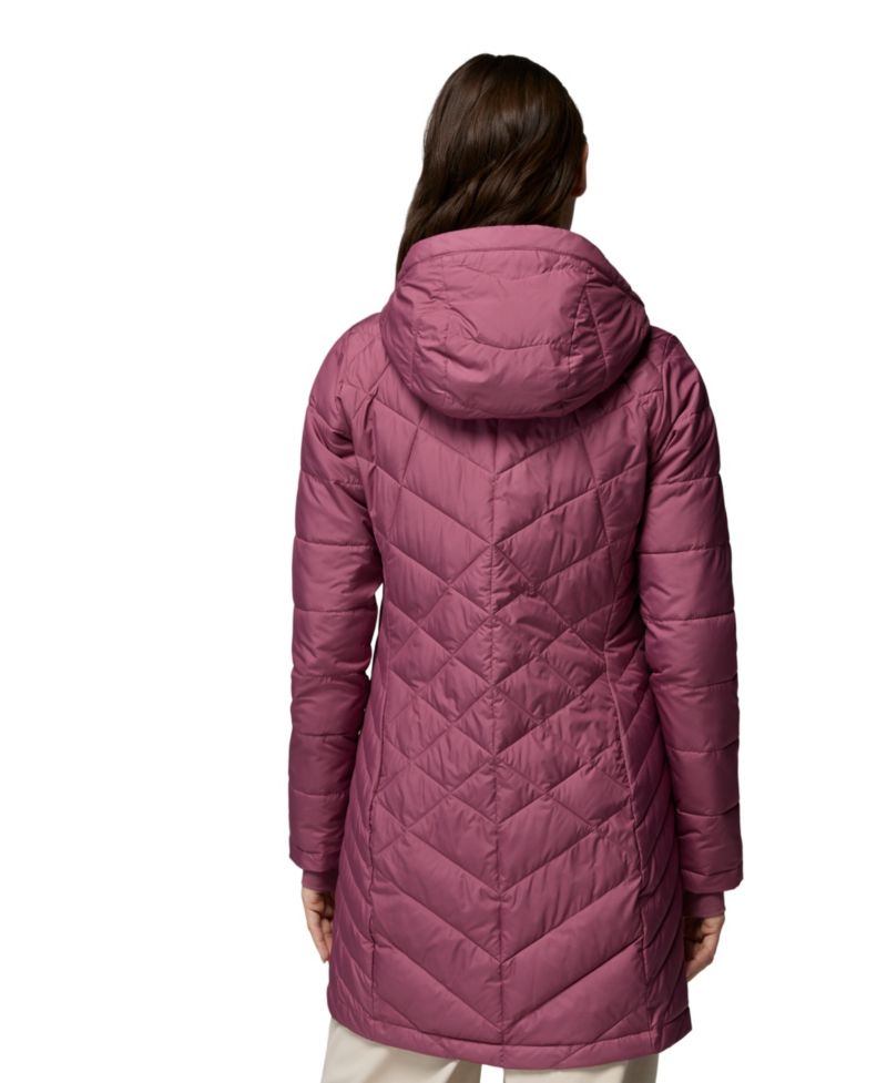 Women's Heavenly Long Hooded Insulated Water-Resistant Jacket