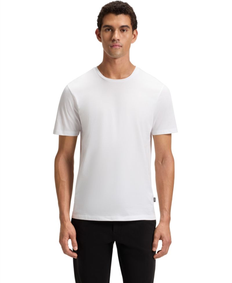 Men's Slim-Fit Mercerized-Cotton T-shirt
