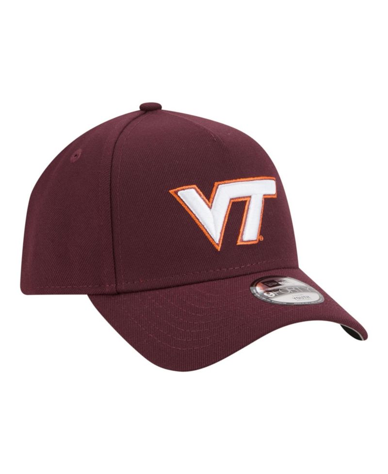 Big Boys and Girls Maroon Virginia Tech Hokies 9FORTY A-Frame Adjustable Hat