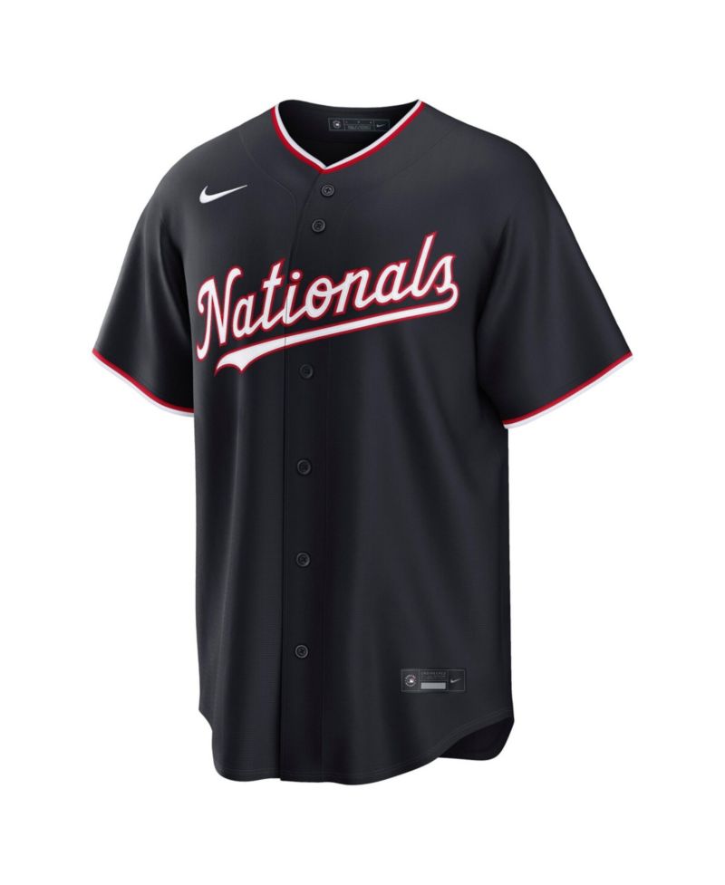Men's Dylan Crews Navy Washington Nationals Alternate Replica Jersey