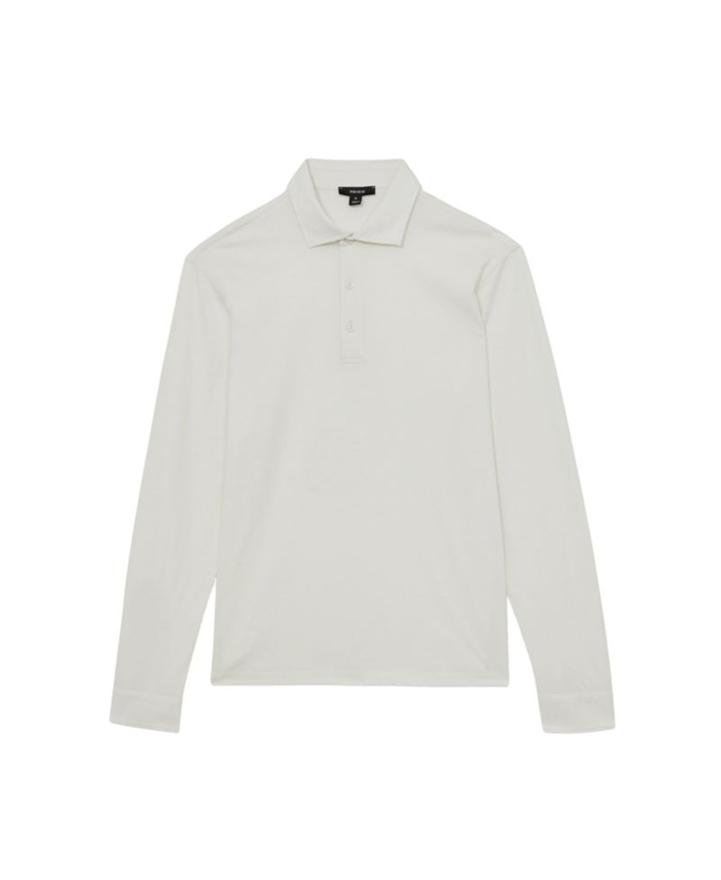 Men's Porofino Slim-Fit Long-Sleeve Supima Cotton Polo Shirt