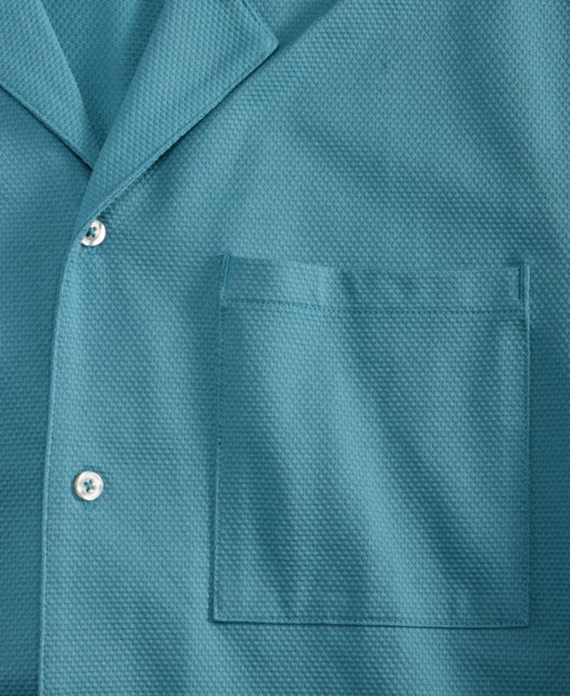 Men's Short-Sleeve Knit Camp Shirt, Macy's Exclusive