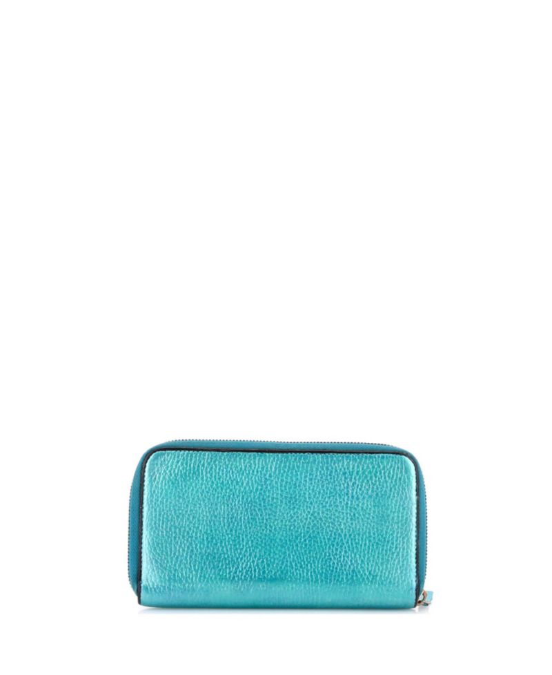 GG Marmont Zip Around Wallet Leather