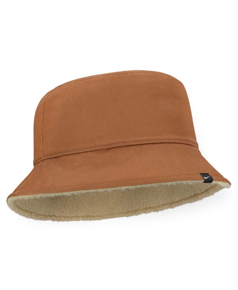 Men's and Women's Beige/Tan West Virginia Mountaineers Campus Prep Script Reversible Bucket Hat
