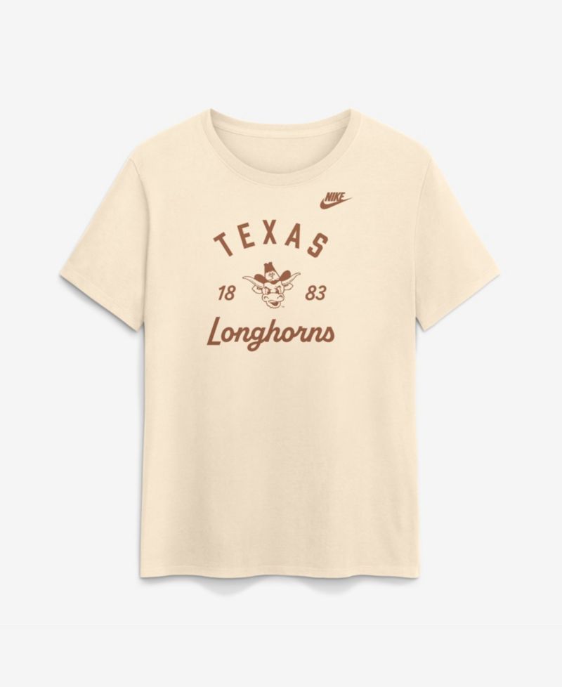 Women's Natural Texas Longhorns Legacy Team Name T-Shirt