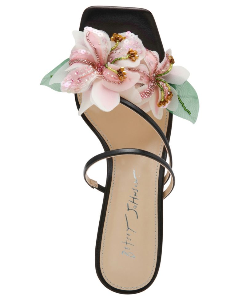 Women's Wells Floral Slide Dress Sandals