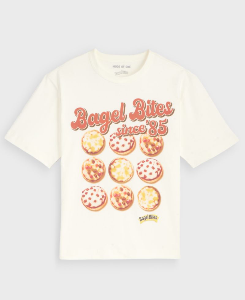 Men's Relaxed-Fit Bagel Bites Graphic T-Shirt, Macy's Exclusive