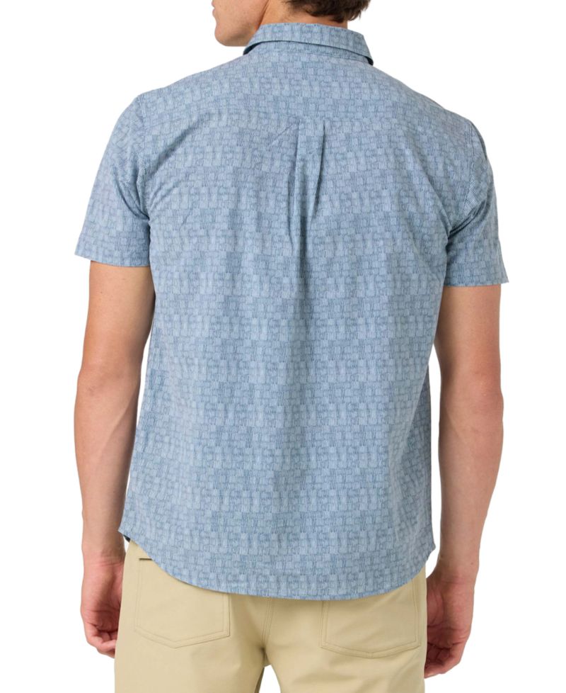 Men's Button-Up Collared Woven Shirt
