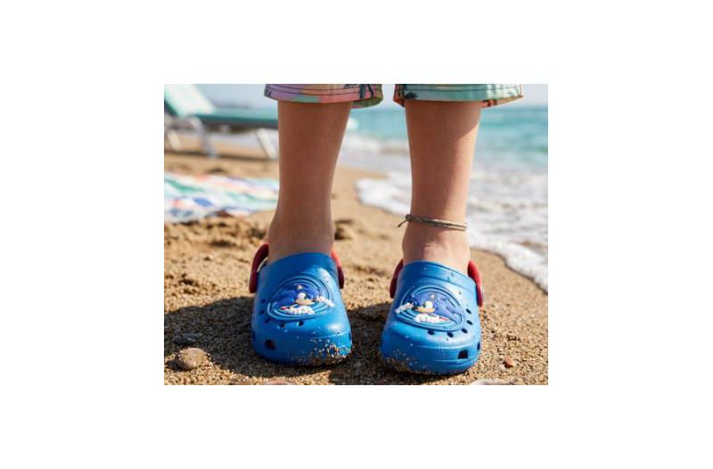 Sonic the Hedgehog Boys Shoes, EVA Clogs, Water Shoes Kids Pool and Beach Sandals Slip-On