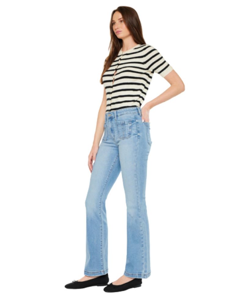 Women's USA Juniors' Lux High Rise Bootcut Jeans
