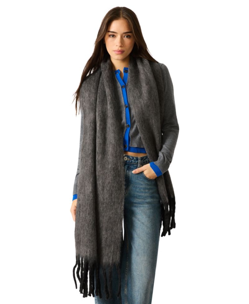 Soft Contrast Lofty Scarf