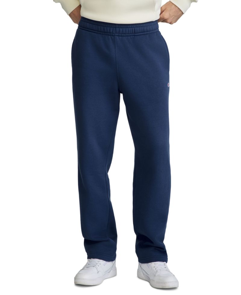 Men's Powerblend Open-Bottom Fleece Sweatpants