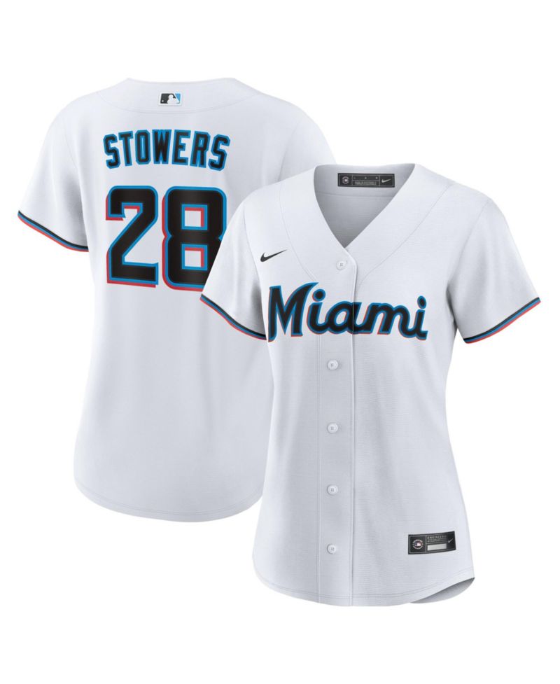 Women's Miami Marlins Kyle Stowers Replica Jersey
