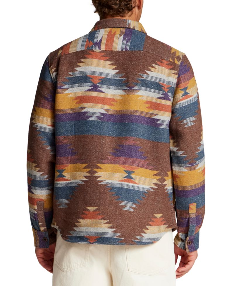 Men's Unlined Southwest Shirt Jacket