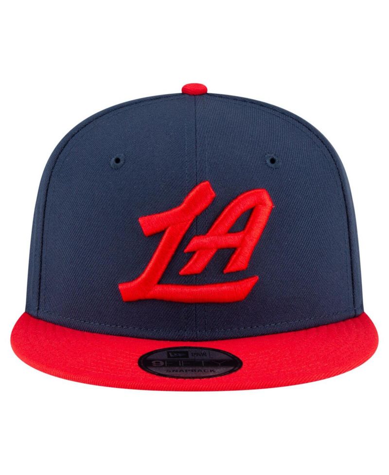Men's Navy/Red LA Clippers 2-Tone 9FIFTY Snapback Hat