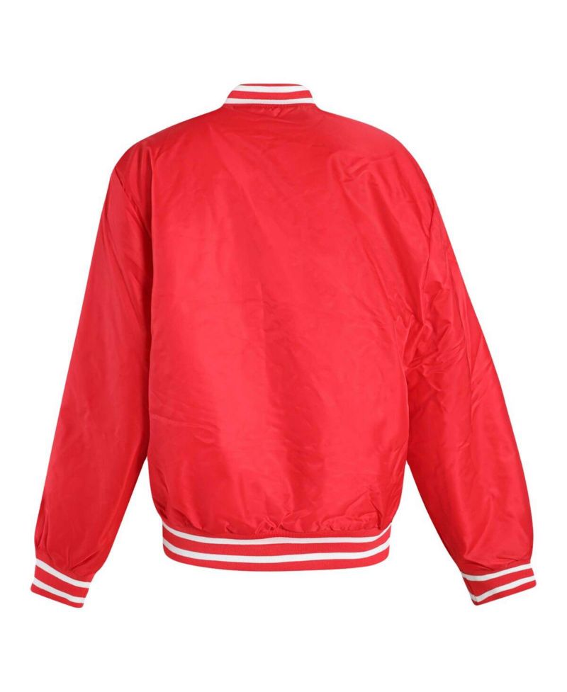 Women's Red Georgia Bulldogs A-Game Varsity Full-Snap Jacket