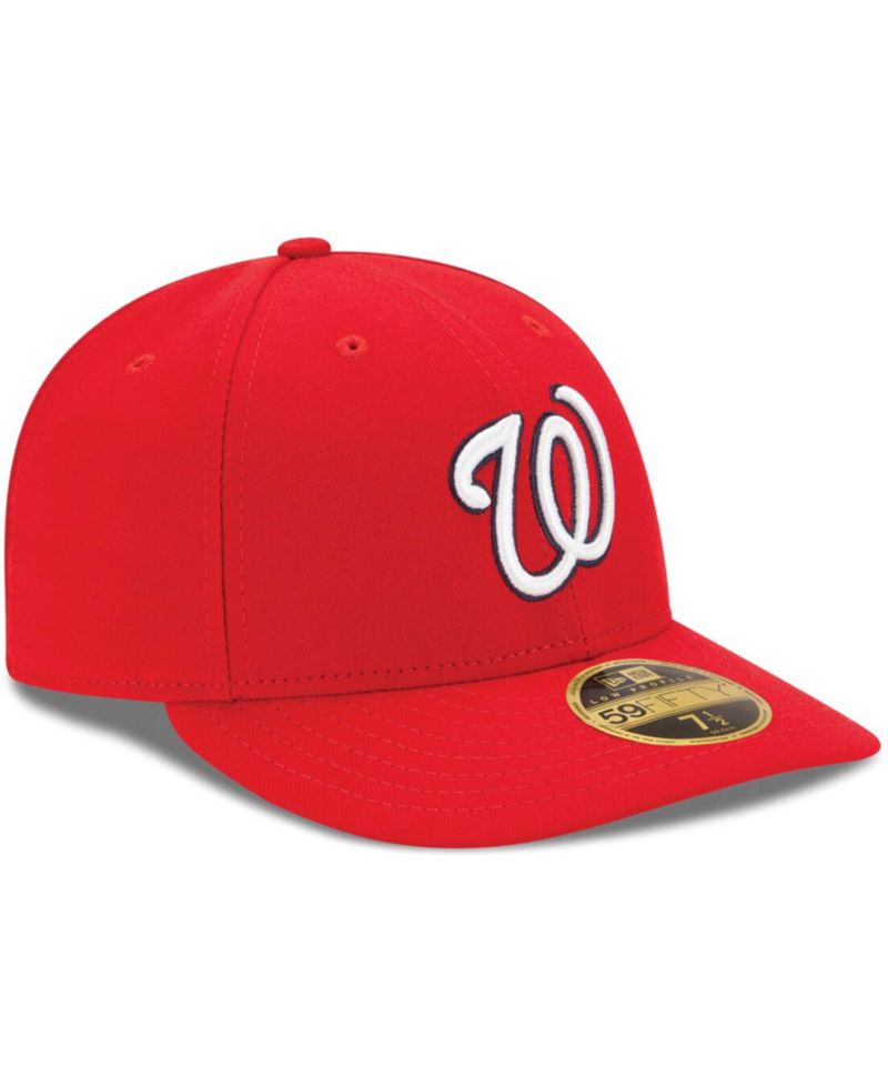 Men's Washington Nationals Game Authentic Collection On-Field Low Profile 59FIFTY Fitted Hat