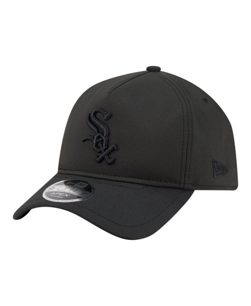 Men's Black Chicago White Sox Injection Apex 9FORTY Adjustable Hat