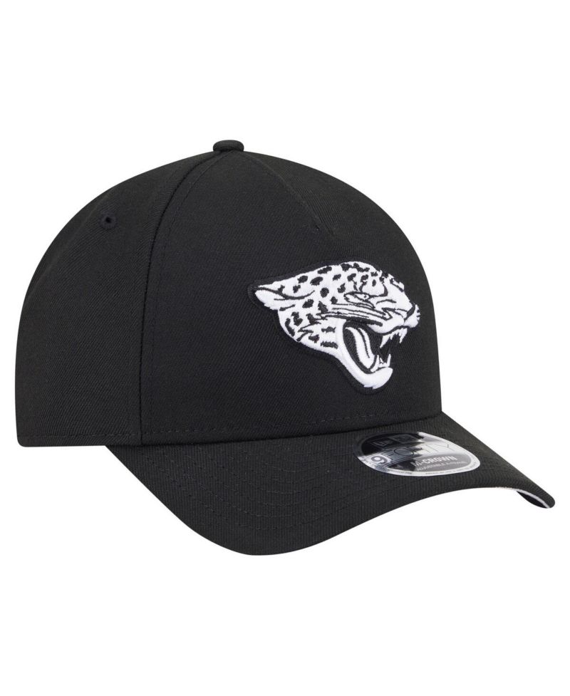 Men's Black Jacksonville Jaguars Team Collection 9FORTY M-Crown A-Frame Adjustable Hat