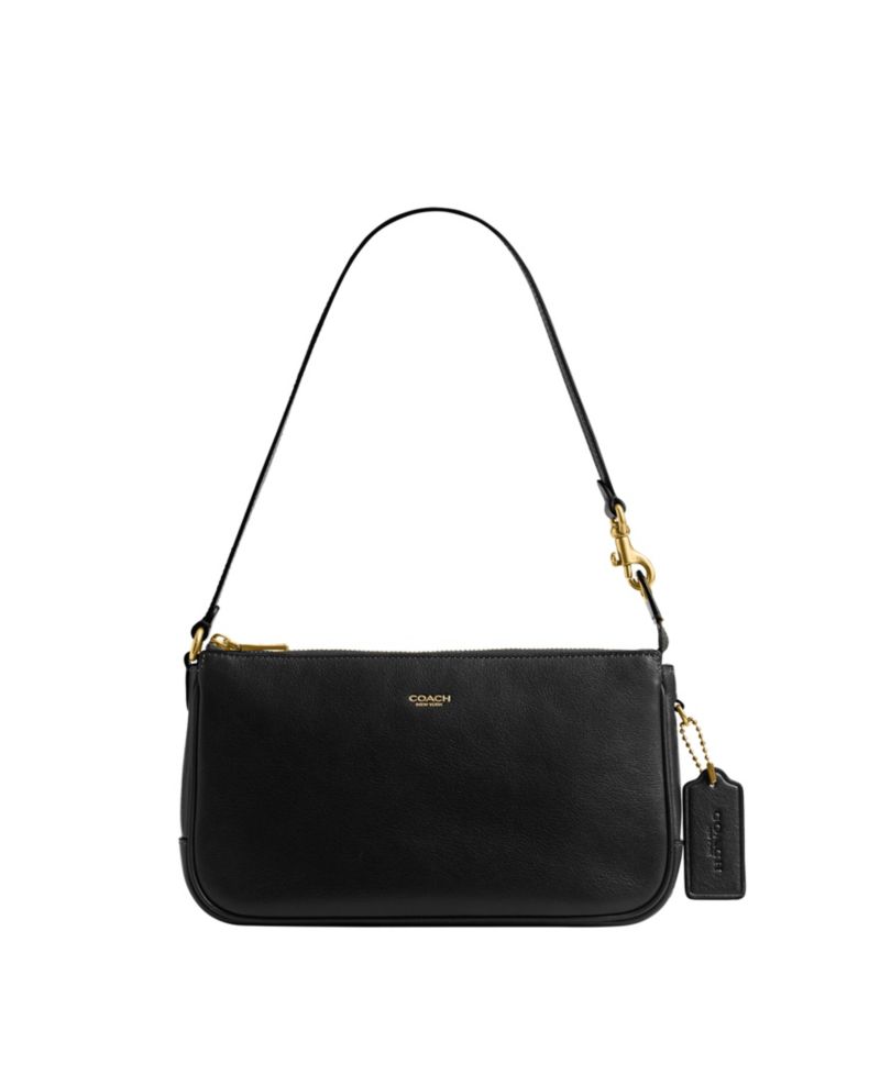Plaza Small Leather Slim Shoulder Bag