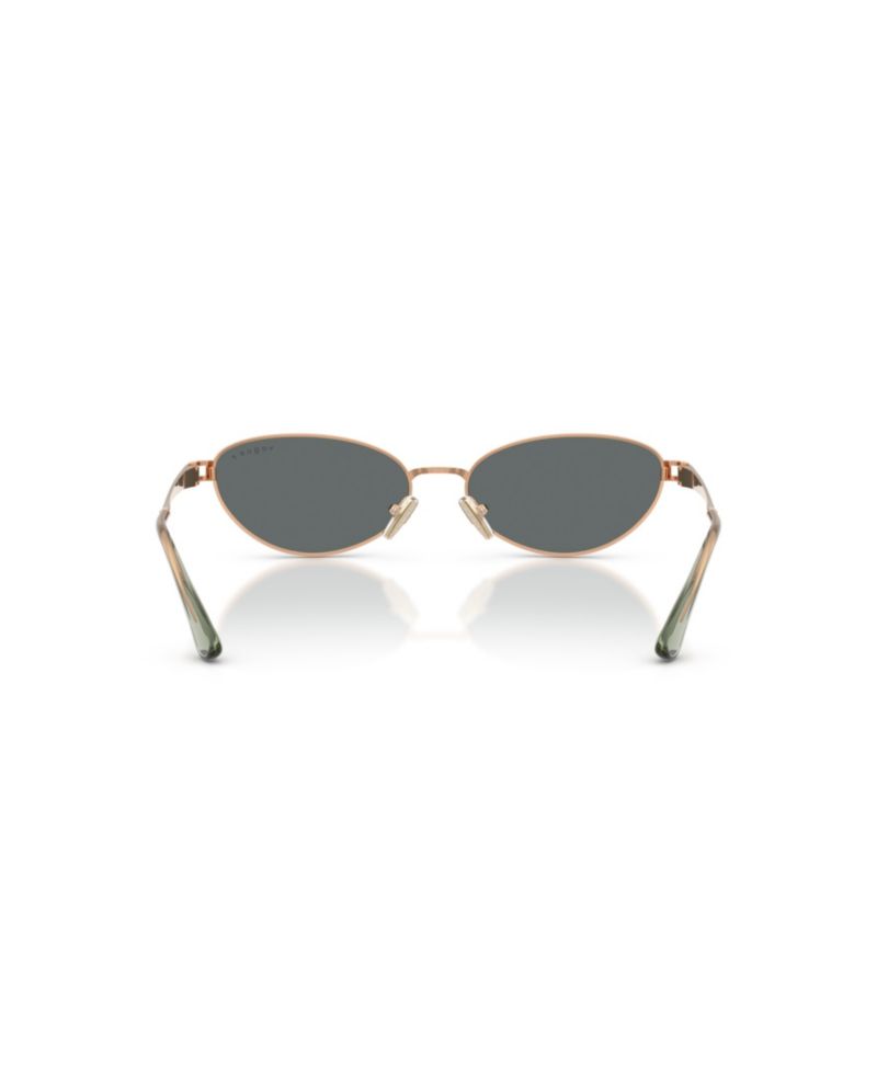Women's Polarized Oval Metal Sunglasses VO4369S