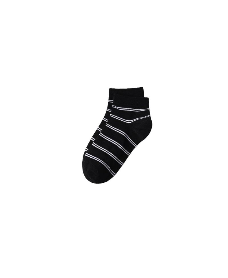 Women's 3-Pack Cotton Stripe and Dot Quarter Socks