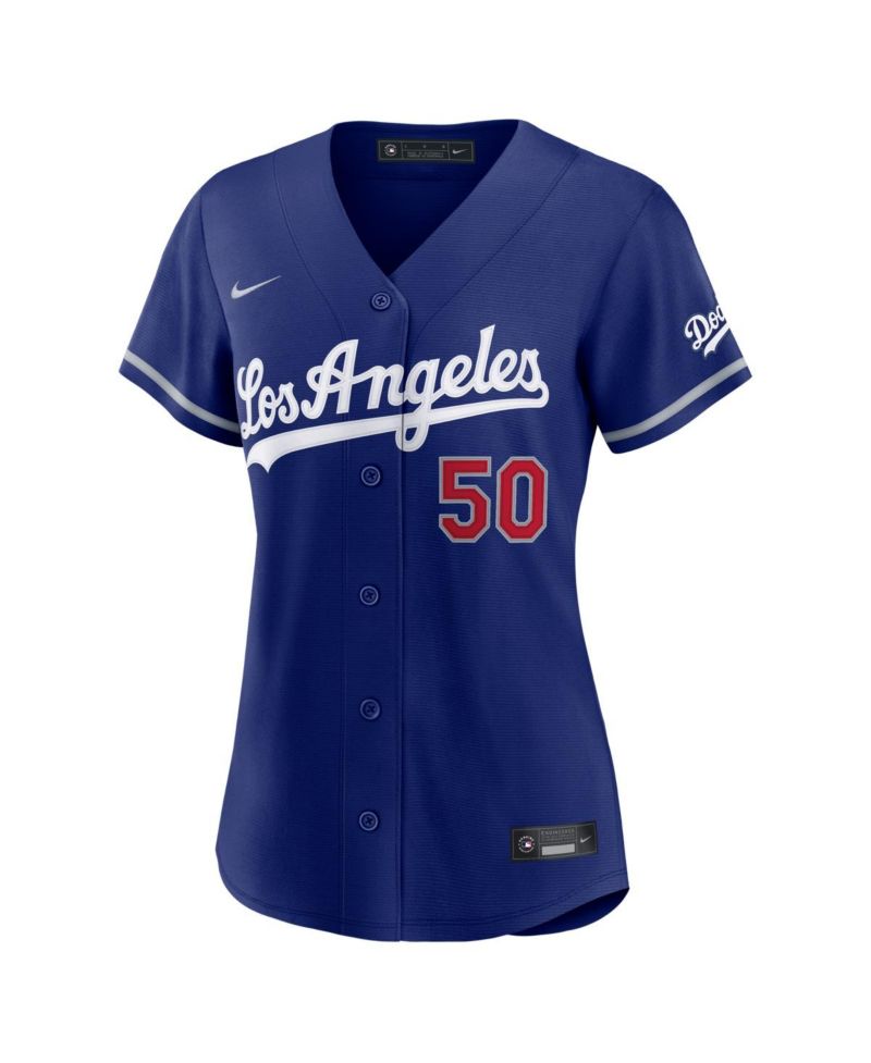 Women's Mookie Betts Royal Los Angeles Dodgers Alternate Stadium Jersey