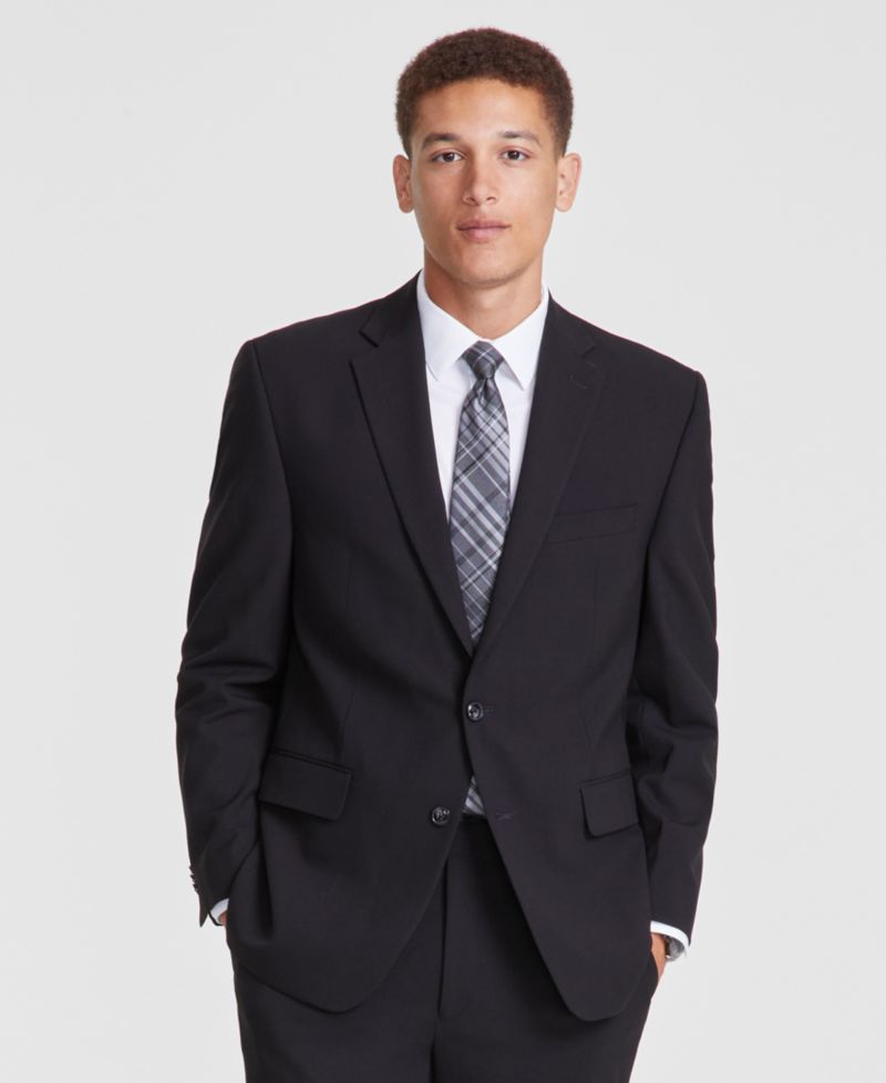 Men's Modern-Fit Solid 2-Piece Suit