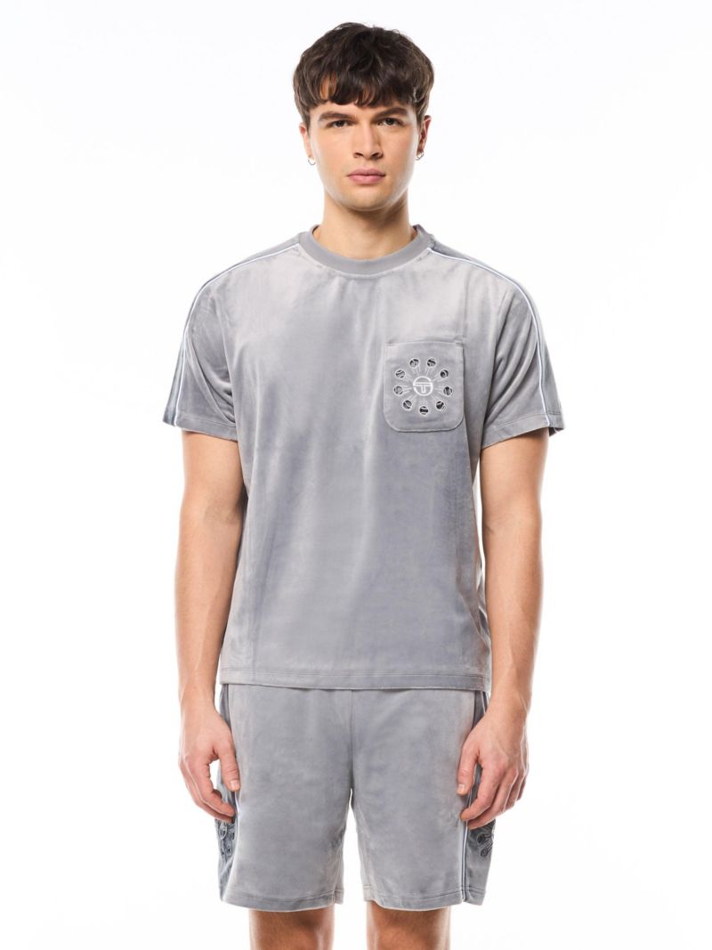Men's Cresta Velour Pocket T-shirt