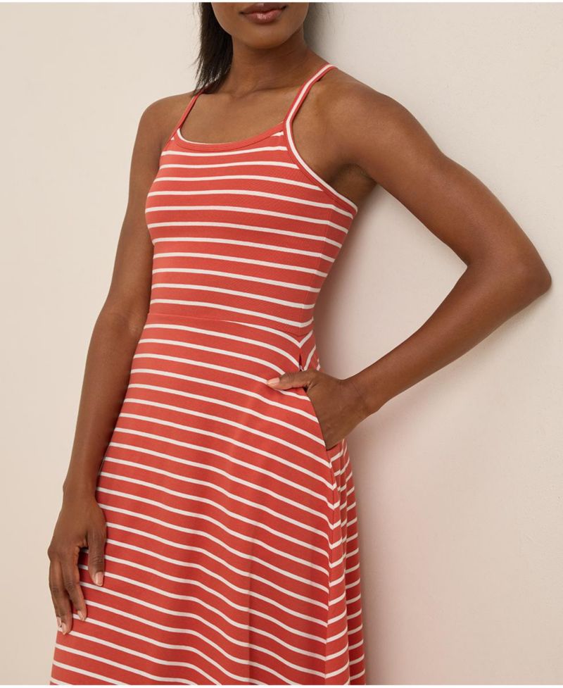 Women's Fit & Flare Midi Dress