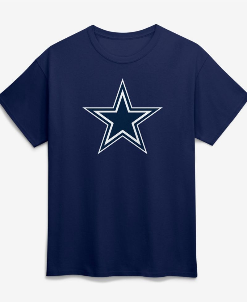 Men's Navy Dallas Cowboys Primary Logo T-Shirt
