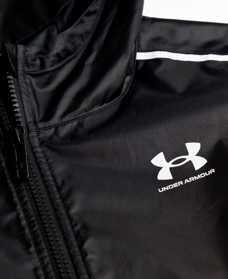 Boys' 8-20 Full-Zip Windbreaker Hooded Jacket