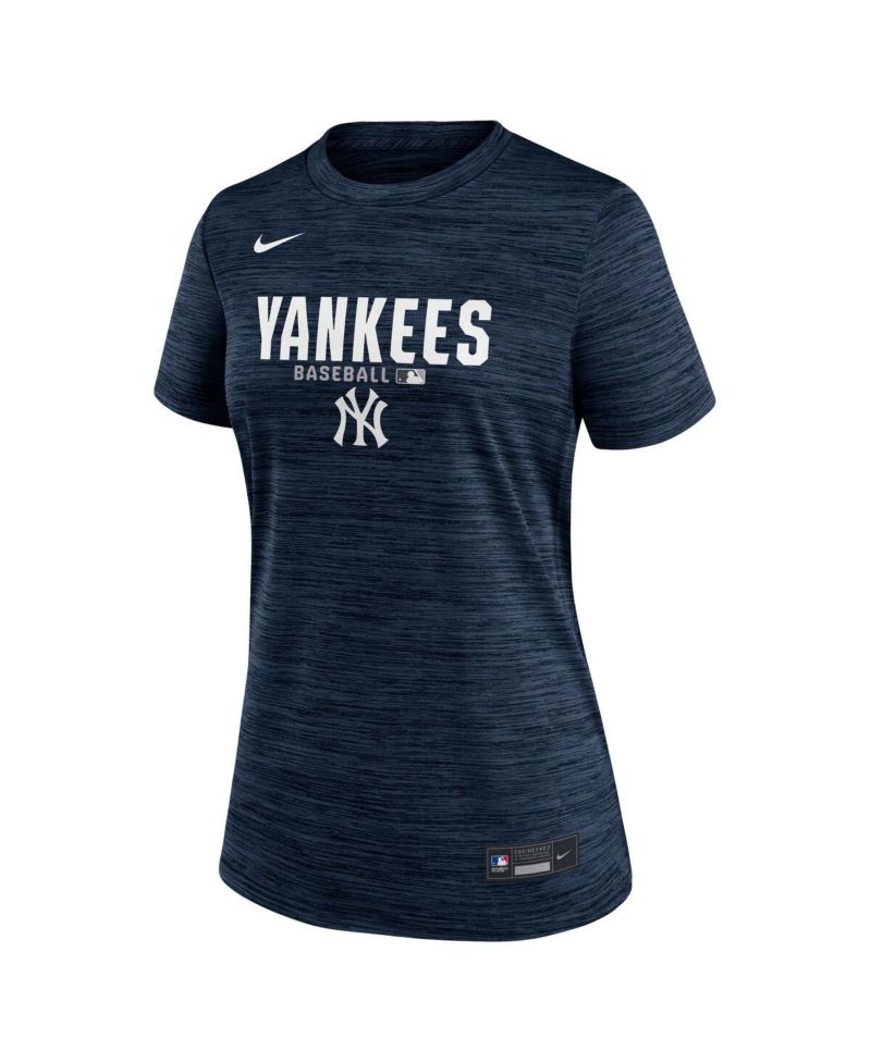 Women's Navy New York Yankees Authentic Collection Velocity Dri-FIT T-Shirt