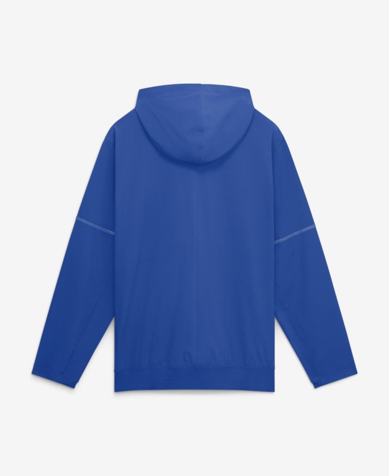 Men's Royal Kentucky Wildcats 2026 Sideline Anorak Half-Zip Hooded Jacket