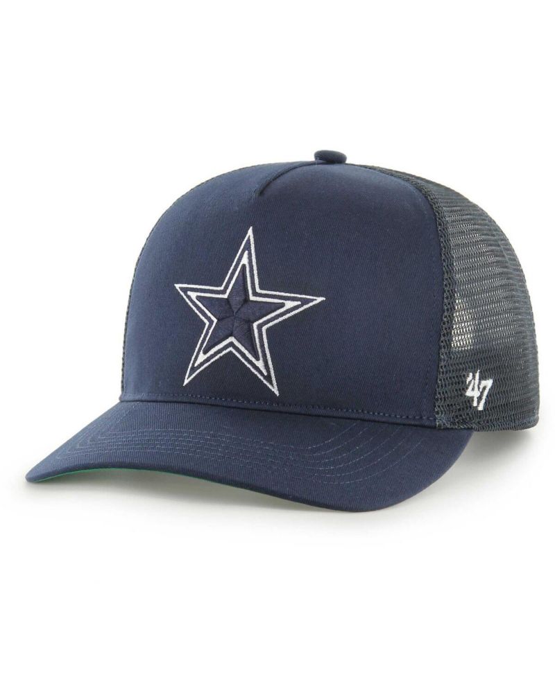 47 Brand Men's Navy Dallas Cowboys Mesh Hitch Adjustable Hat
