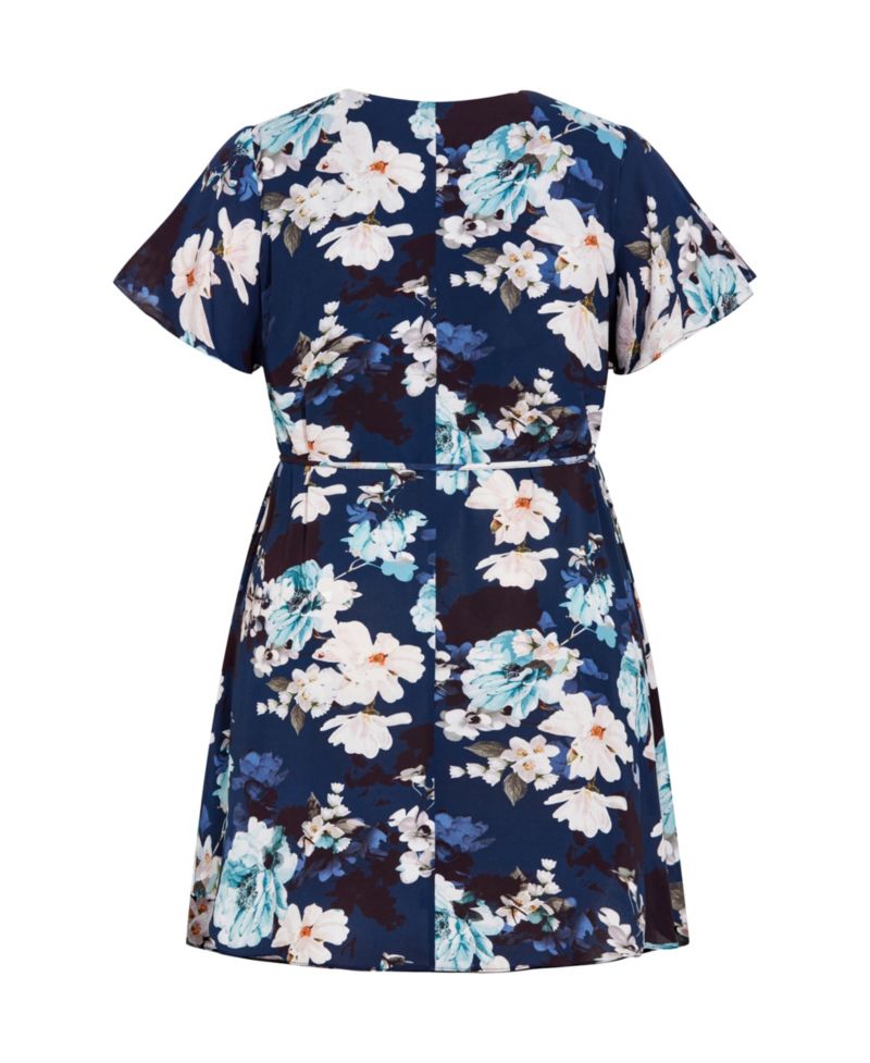 Plus Size Megan Print Dress